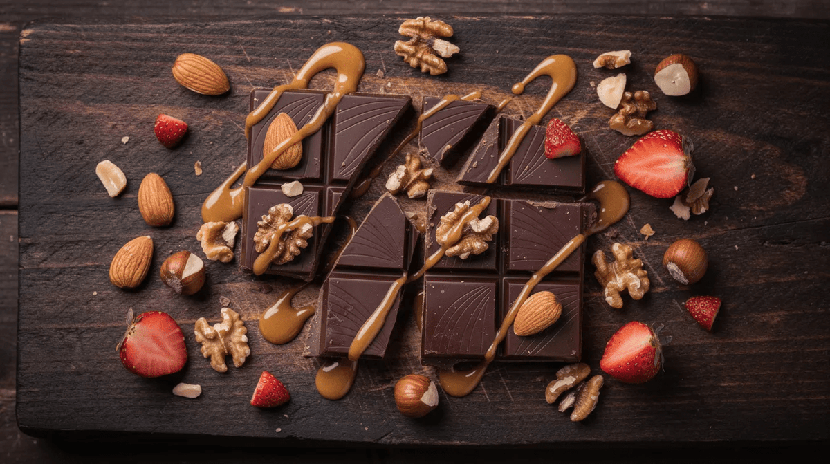 mushroom chocolate vs regular chocolate