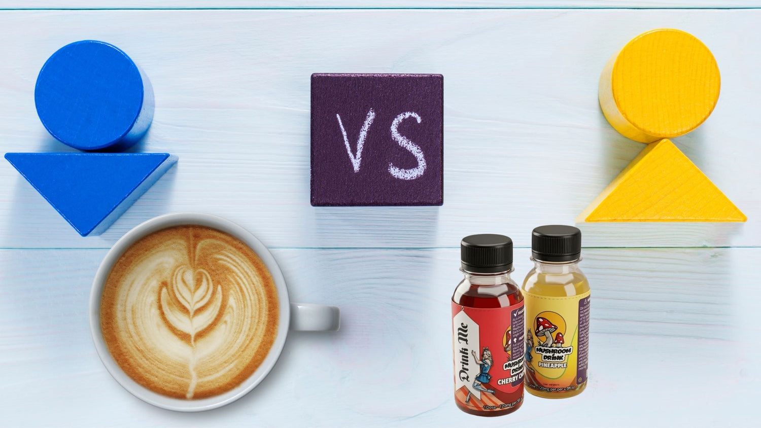 Mushroom Drinks vs Coffee