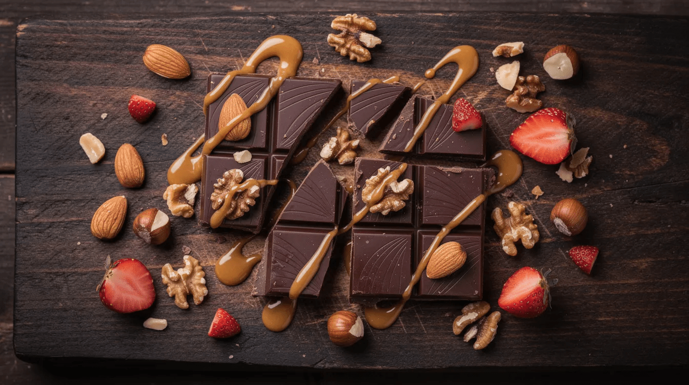 mushroom chocolate vs regular chocolate