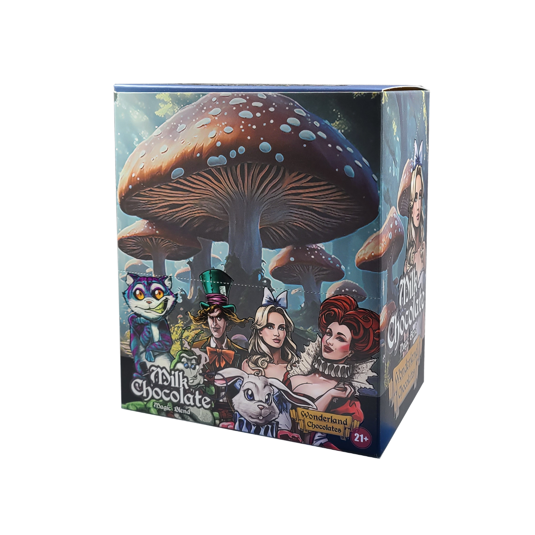 Wonderland Chocolates Magic Mushroom Blend Break Up Bar