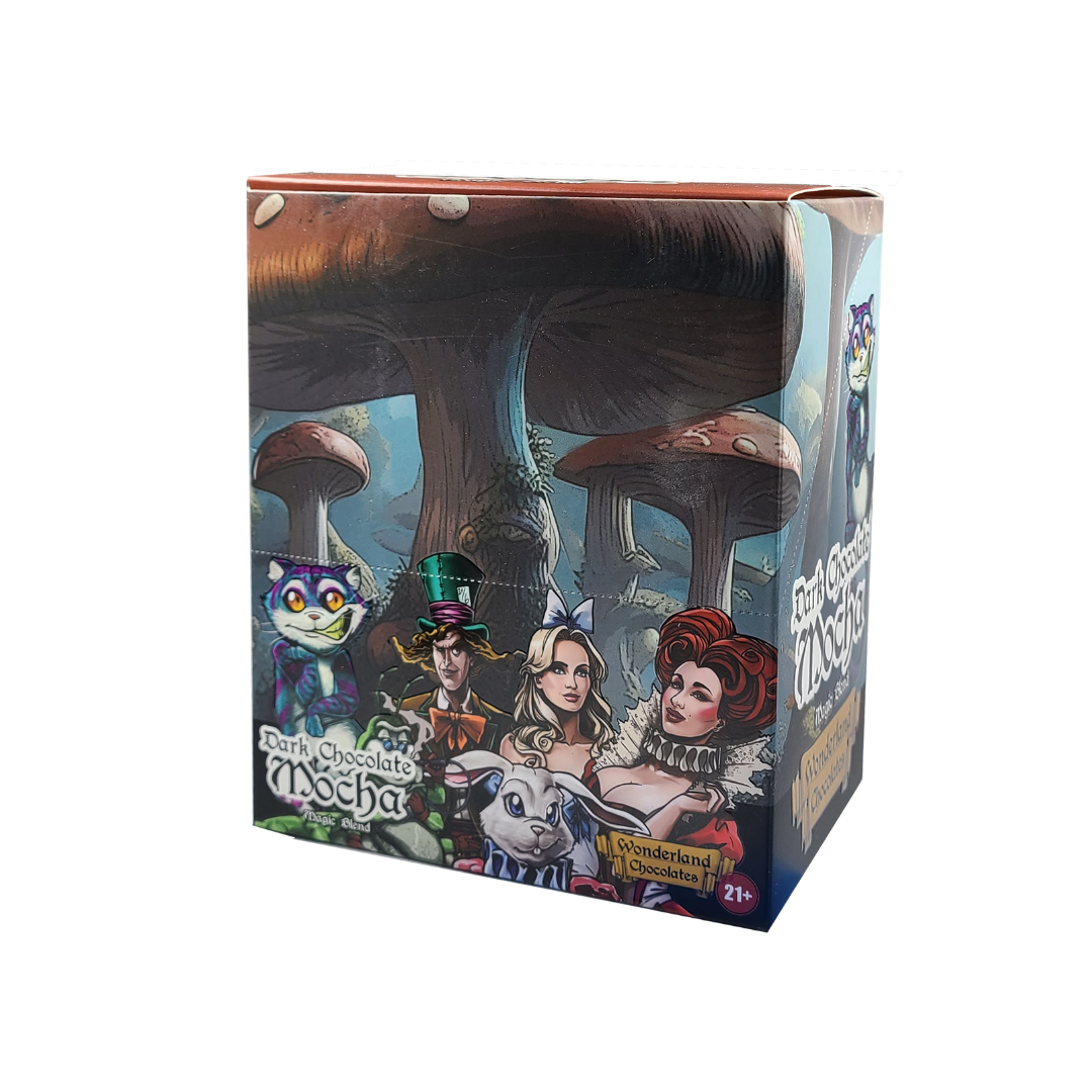 Wonderland Chocolates Magic Mushroom Blend Break Up Bar