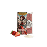 Wonderland mushroom chocolate bar in strawberries and cream – magic mushroom blend

